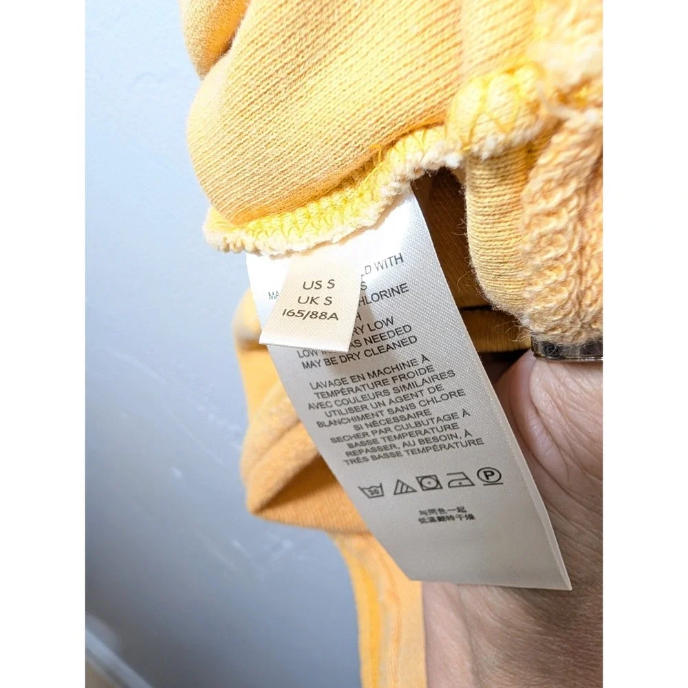 We‎ the Free People Yellow Small Oversized Tank